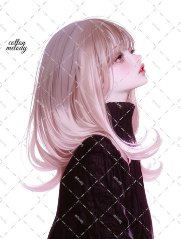 original sticker no.7801 人物貼紙 原創貼紙 人物貼紙 女孩貼紙 原創人物貼紙