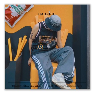 【HAO NICE】美式街頭DREW HOUSE經典logo 8號百靈鳥無袖球衣 背心 校隊風