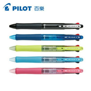 PILOT 百樂 BKAB-40F 三色輕油舒寫筆 / 支【APP滿額下單4%點數(單一帳號最高1000點)】7/31止