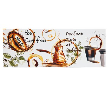 24mama 掛畫 單聯式 無框畫 咖啡繪畫 藝術插圖植物復古餐廳 杯子飲料餐廳裝飾  80 x 30cm