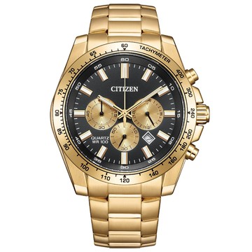 CITIZEN Chronograph 時尚計時腕錶 錶 手錶 送禮 AN8233-51E
