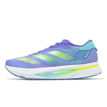 adidas 慢跑鞋 Adizero SL2 M 男鞋 藍 綠 雙層緩震中底 運動鞋 愛迪達 IE3396