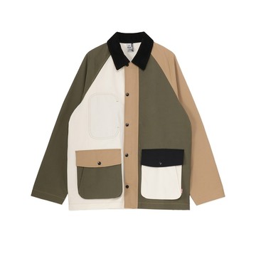 CHUMS C Pocket Field Jacket 男 風格外套 Ivory Crazy CH041504C120