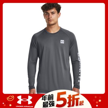 【UNDER ARMOUR】男 Tech Prt Fill 長T-Shirt 1379782-012