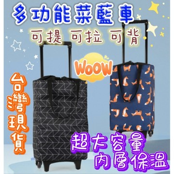 台灣出貨免運 折疊購物車 買菜購物車 菜籃車 買菜車 購物袋 折疊購物袋