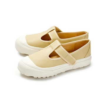 NG鞋特賣★Sabon全真皮T字瑪莉珍休閒鞋 黃色 (10322031)