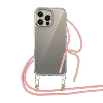 o-one Apple iPhone16 Pro Max 升級版 透明掛繩手機殼 編織吊繩 防摔殼 軍功殼