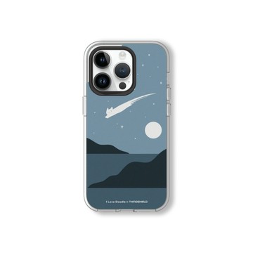RHINOSHIELD iPhone 17e/16e 共用 Clear 抗黃化透明防摔手機殼｜ilovedoodle-貓咪流星