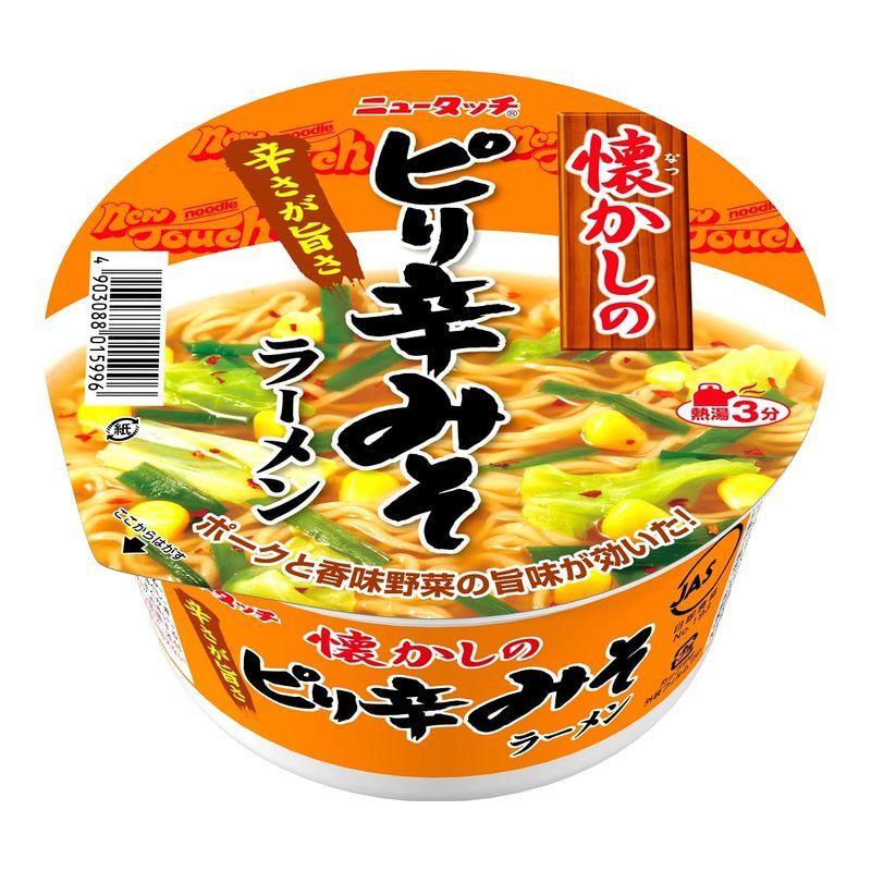 ヤマダイ ニュータッチ 懐かしのピリ辛みそラーメン 79g×12個