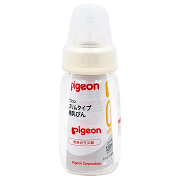 pigeon 貝親 一般口徑玻璃奶瓶 新生兒適用  120ml  1個