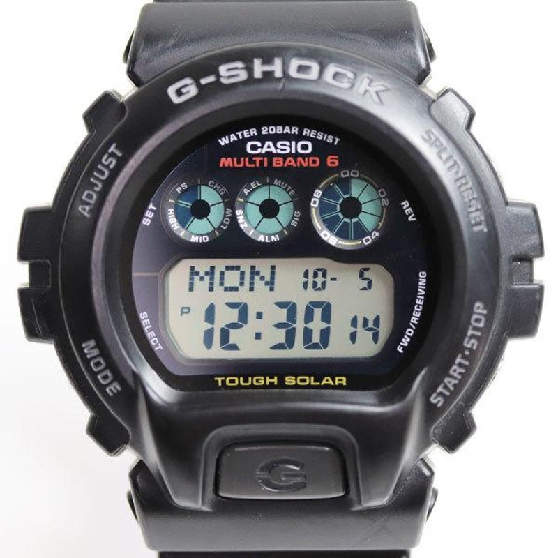 G-SHOCK MULTIBAND6 GW-6900-1JF ソーラー電波時計7800円→6800円