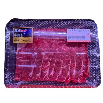 [家速配]*冷藏澳洲穀飼牛梅花火鍋片※因配送關係實際到貨效期約1天