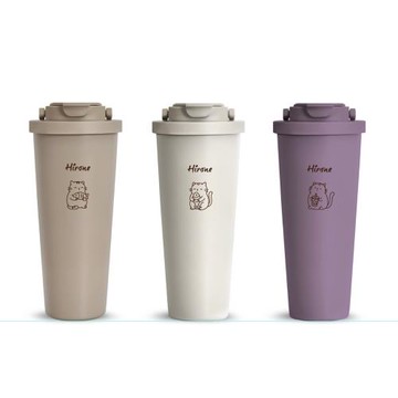 日本HIRONE不鏽鋼雙飲珍奶杯