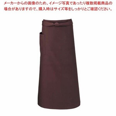 ソムリエエプロン T-6233 ブラウン
