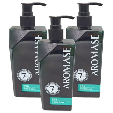 AROMASE 艾瑪絲 強健豐盈洗髮精  400ml  3瓶