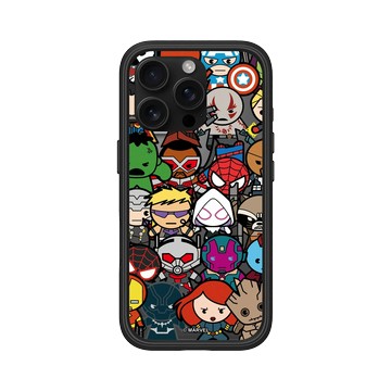 iPhone 16 Pro Mod NX 黑 - 迪士尼-漫威 Marvel - 漫威英雄-復仇者聯盟 集合Q版