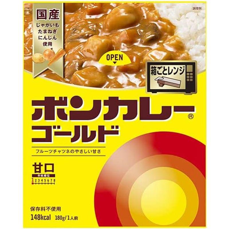 大塚食品 ボンカレーゴールド 甘口 180g×30個入×(2ケース)