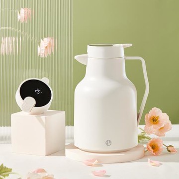 網易嚴選保溫壺家用保溫水壺大容量智能顯溫暖水壺便攜熱水瓶