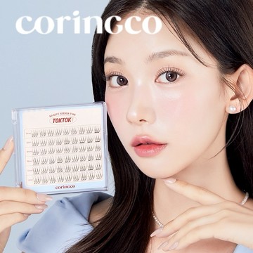 【CORINGCO】清新分明 TokTok 輕盈免膠假睫毛 清純款
