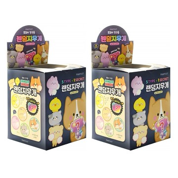 PINKFOOT 迷你橡皮擦 Set 60入  動物圖案 顏色隨機  2盒
