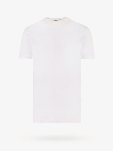 Cotton t-shirt with embroidered logo - LORO PIANA - gender_Woman