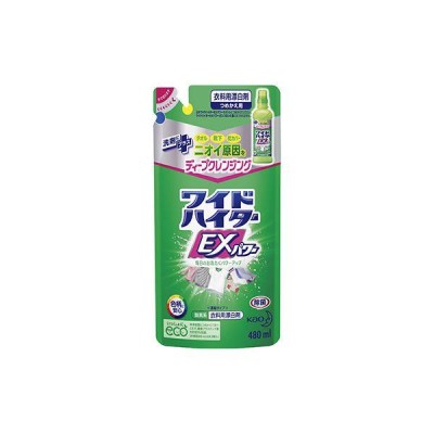 花王 ワイドハイター EXパワー つめかえ用 480ml | LINEショッピング