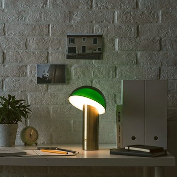 Ovalo 銀行家桌燈（白 / 銀行家綠) 銀行家綠