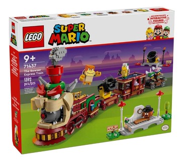 【LEGO 樂高】磚星球〡 71437 瑪莉歐系列 庫巴特快列車 The Bowser Express Train