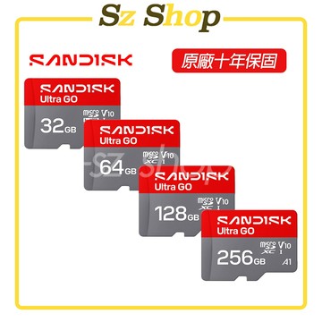 SanDisk Ultra Go microSDHC UHS-I (A1) 32G /64G/128G/256G 記憶卡