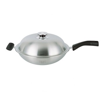 [寶馬牌 #316七層炒鍋 40cm單手] TA-S-119-040-A