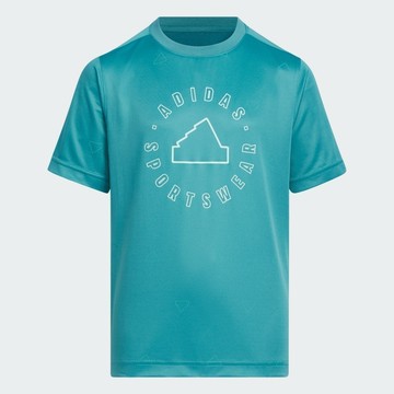 adidas 短袖上衣 T恤 吸濕排汗 童裝 IT4031 官方直營