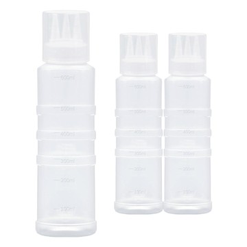 Sparkle in everyday life 分層醬料瓶 3入 含蓋  3個  600毫升