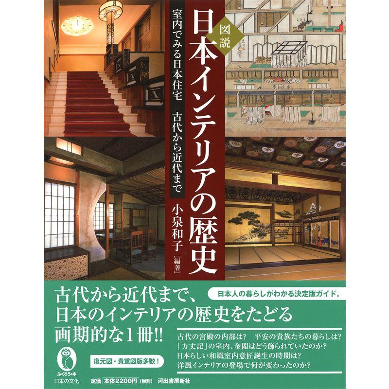 図説 日本インテリアの歴史 室内でみる日本住宅 古代から近代まで