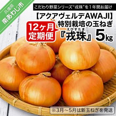 ふるさと納税 南あわじ市  特別栽培の玉ねぎ 『戎珠(えびすたま)』 5kg