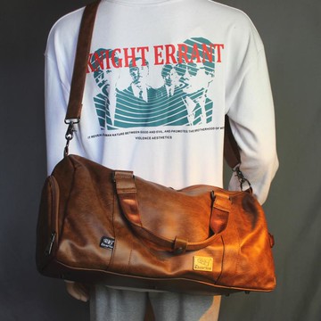 健身包 運動大包男手提大容量短途旅游包登機包行李袋健身包側背斜背女包 免運開發票