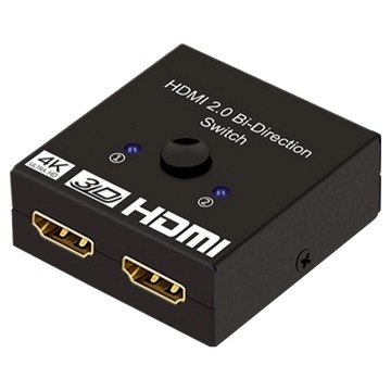 KTnet 廣鐸 HD2112 HDMI 4K/2K 1進2出/2進1出 雙向切換器  1個