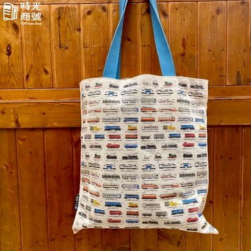 TRC 鐵道故事館｜台灣火車圖鑑環保購物袋