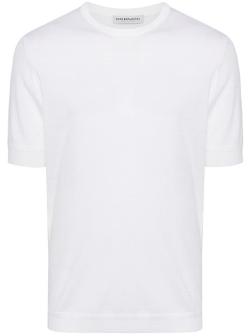 GOES BOTANICAL - knitted merino T-shirt - men - Merino - 6 - Neutrals