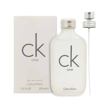 【Calvin Klein 凱文克萊】(2入)one 中性淡香水100ml