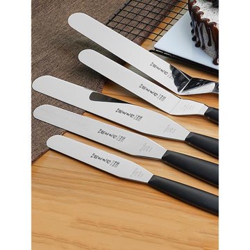 三能6 8 10 12寸不銹鋼關東光抹刀烘焙蛋糕奶油裱花果醬小刮平刀