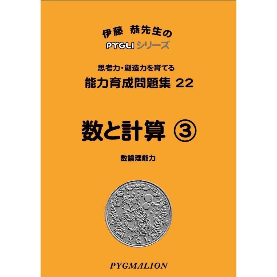 能力育成問題集22 数と計算3