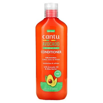 Cantu, 鱷梨補水護髮素，13.5 液量盎司（400 毫升）