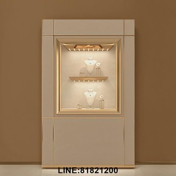 珠寶櫃 展示櫃 首飾櫃 免運 熱銷 速發 附發票 現代高檔訂製珠寶店壁櫃豪華展示展示櫃壁櫃櫥窗設計廠家