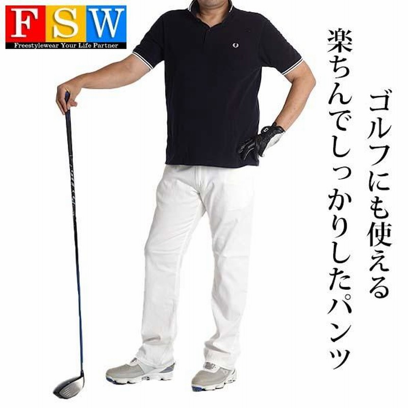 楽天市場】 5分丈パンツ/ロングパンツ ゴルフパンツ チノパン
