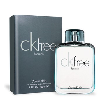 Calvin Klein ck free男性淡香水100ml-國際航空版
