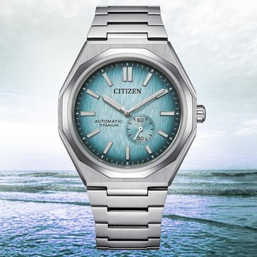CITIZEN 星辰 Mechanical Zenshin 鈦 小秒盤 機械錶 NK5020-58L