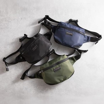男士多功能腰包時尚潮流運動胸包個性牛津布防水斜挎包街頭騎行包