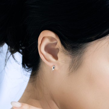 【新品】水漾 Watery 純銀耳環 可改耳夾 | 水系列 日常百搭