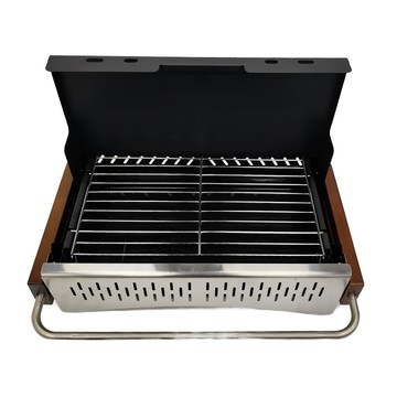 桌面便攜式烤肉架 一秒收納 一擦即淨 多人適用