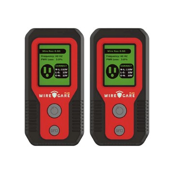 【優惠加碼贈延長線】贈延長線【特惠兩入組】WIRECARE PLUS 宅電防護員PLUS｜居家用電檢測｜多合一功能 宅電防護員Plus_2入組